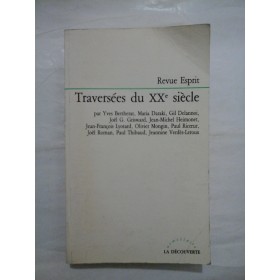 Traversees du XXe siecle - Revue Esprit